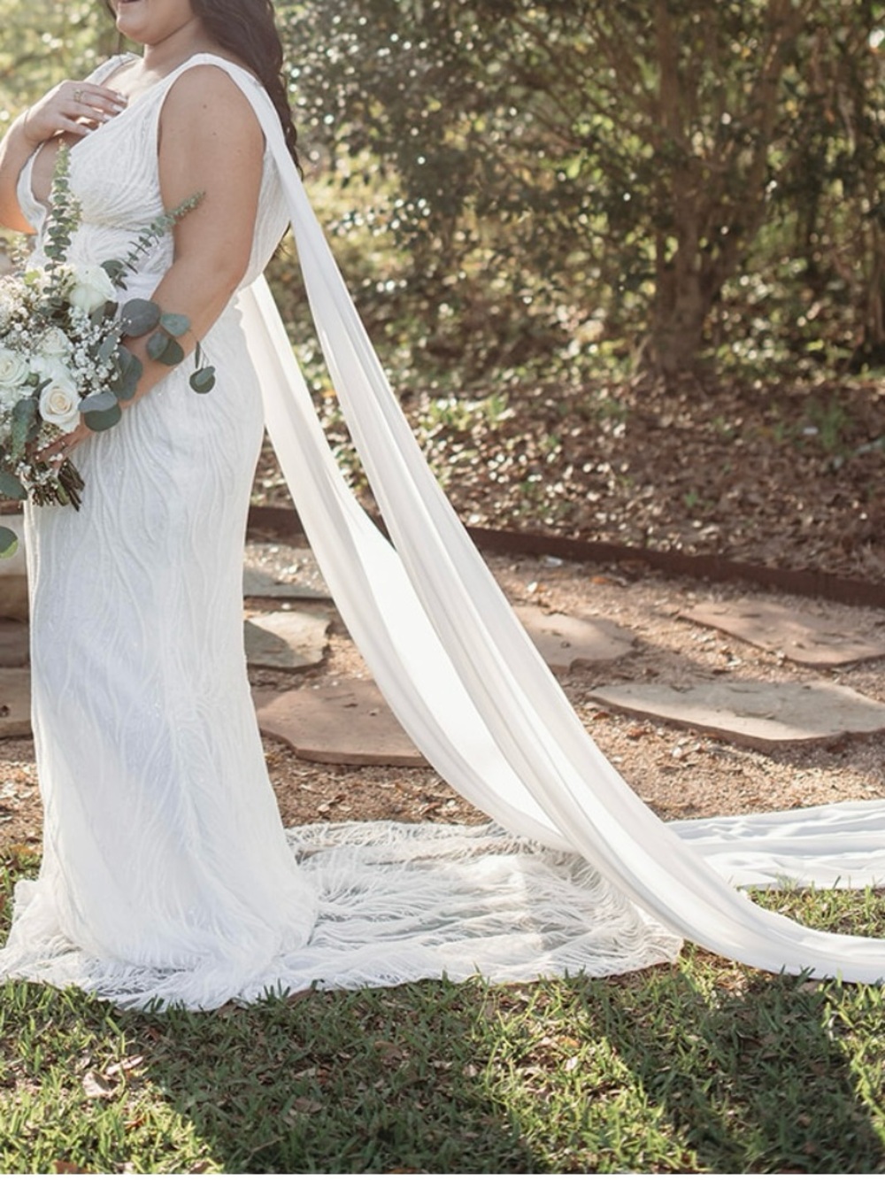 Beaded Wedding Dress Made with Love Ryder